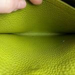 Hermes Taurillon Clemence Evelyne Green