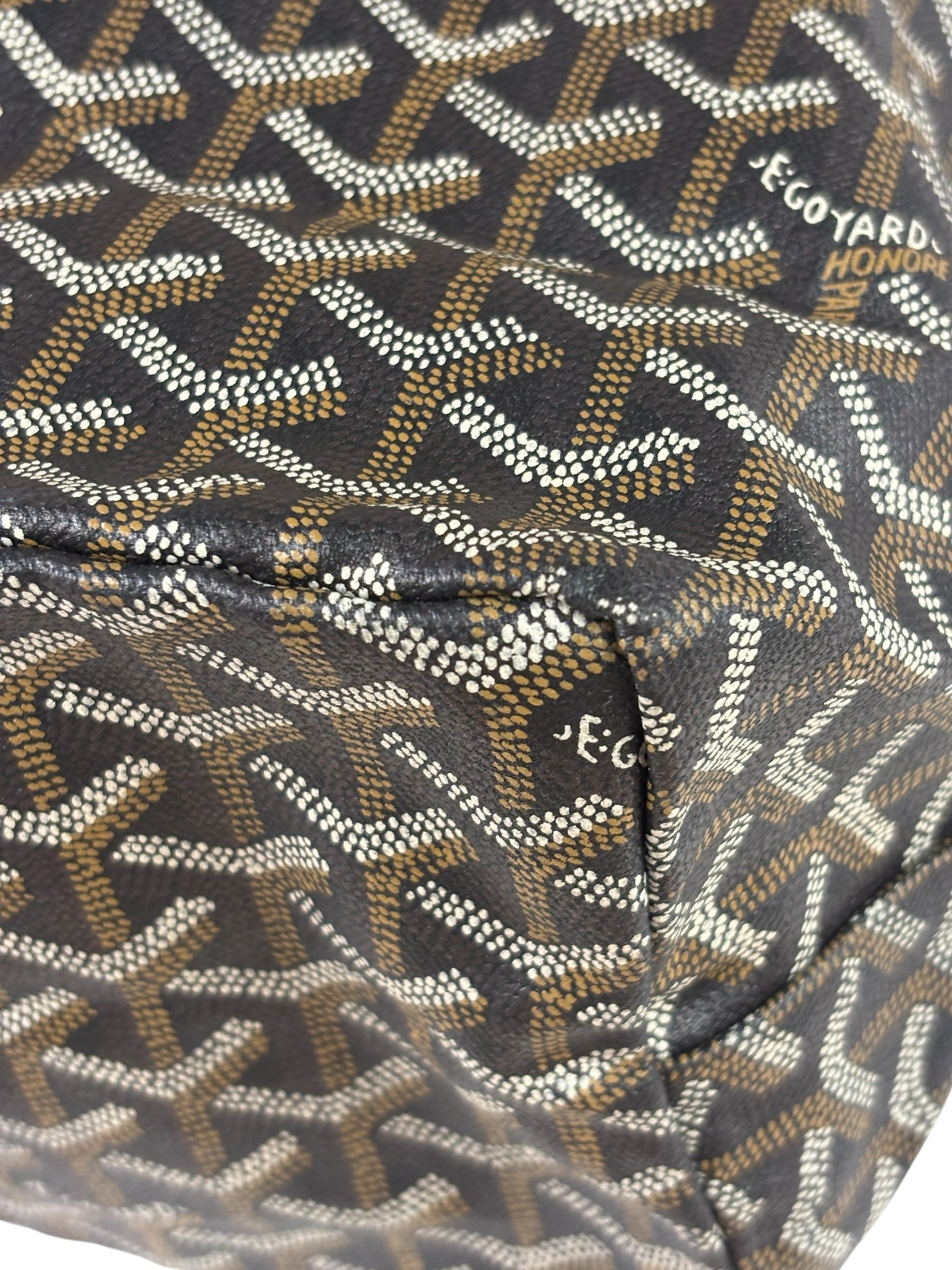 Goyard Saint Louis Coated Goyardine Tote