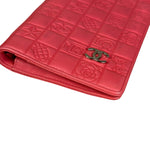Chanel Pink Quilted Leather Lucky Symbols Long Wallet 2004