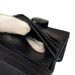 Chanel Navy Blue Leather Caviar Wallet