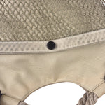 Chanel Vintage Beige Denim/Leather Trim Camellia Rope Tote