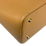 Burberry Vintage Beige Leather Shoulder Bag