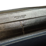 Bottega Veneta Zipper Gold Long Wallet