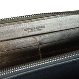 Bottega Veneta Zipper Gold Long Wallet