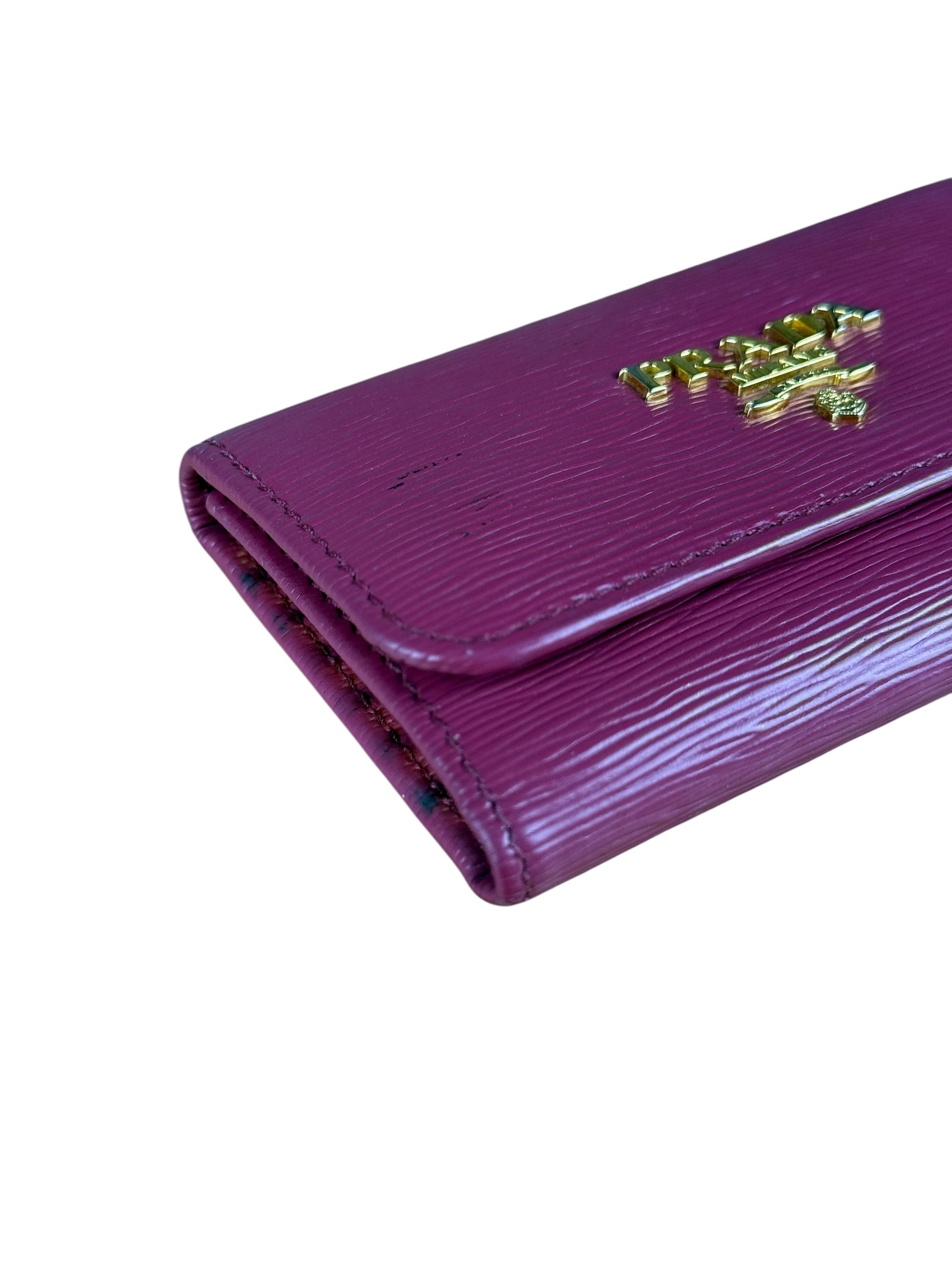 Prada Leather Key Holder