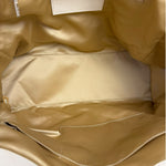 Chanel Beige Quilted Leather Tote 2009