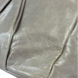 Miu Miu Vintage Pale Grey Vitello Leather Two-Way Bag