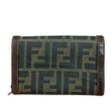 Fendi Zucca Monogram Canvas Trifold Wallet
