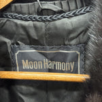 Vintage Moon Harmony Dark Brown Mink Fur Coat