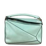 Loewe Green Medium Puzzle Bag