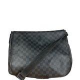 Louis Vuitton Leather Daniel Damier Graphite Messenger Bag