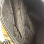 Burberry Leather Trim House Check Small Speedy Handbag