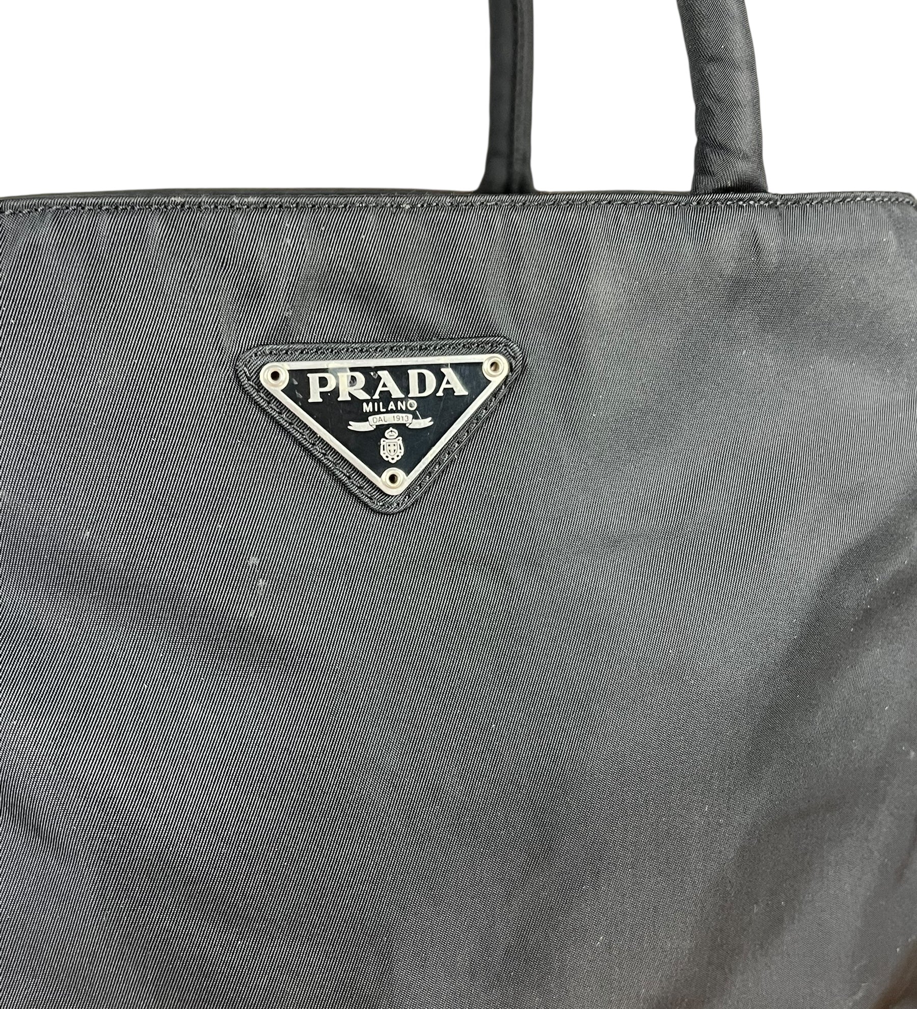 Prada Black Nylon Handbag