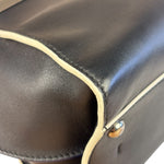 Fendi Black Leather 3 Jours Two-Way Bag