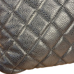 Chanel Navy Blue Quilted Leather Small Boy O-Case Clutch 2019