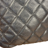 Chanel Navy Blue Quilted Leather Small Boy O-Case Clutch 2019