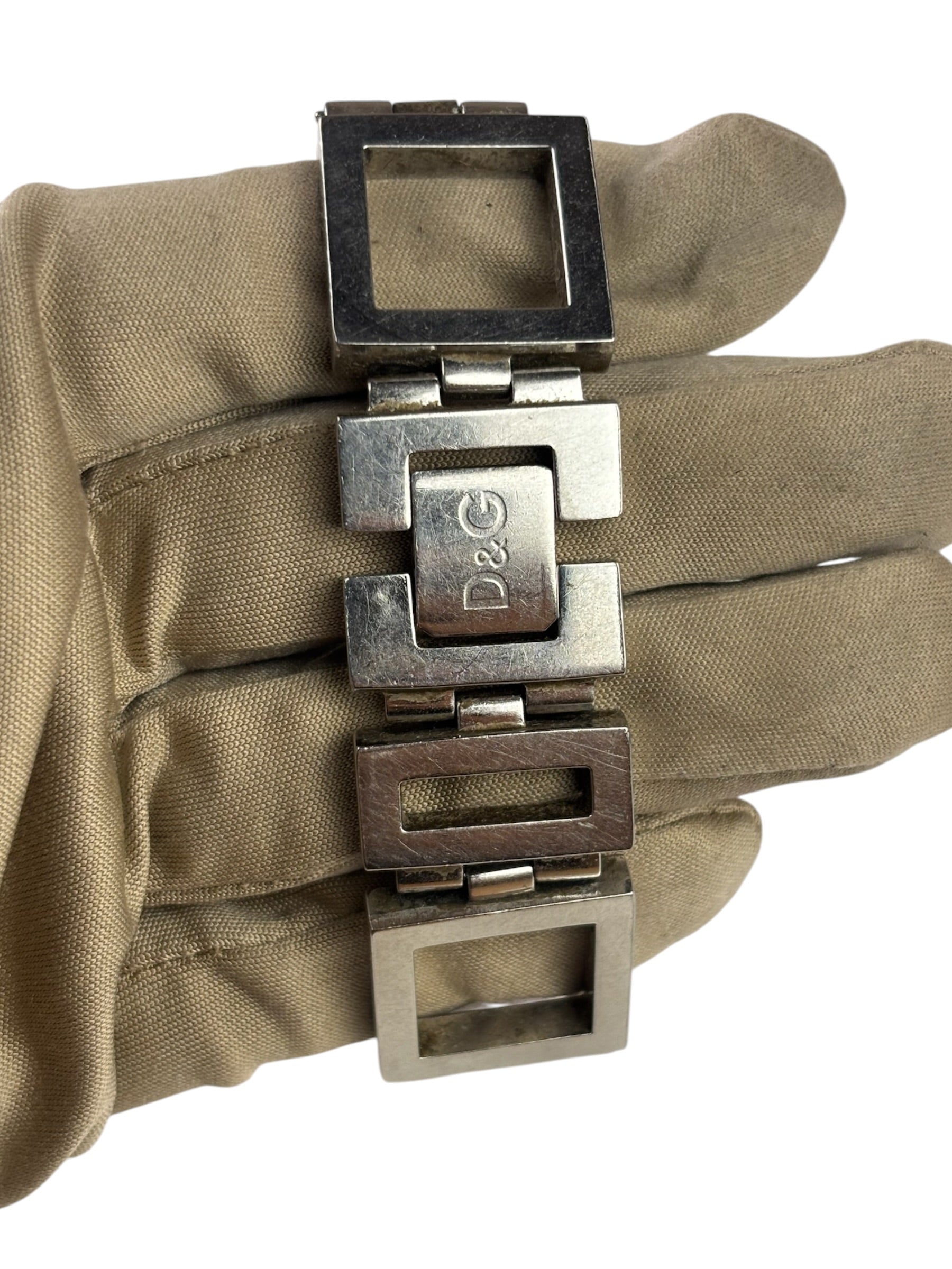 Dolce & Gabbana Square Dial Time Watch