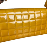 Chanel Vintage East West Patent Flap Bag