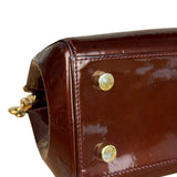 Louis Vuitton Bronze Monogram Vernis Brea MM 2Way Handbag