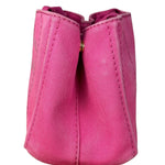 Prada Pink Canapa Canvas Handbag