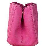 Prada Pink Canapa Canvas Handbag