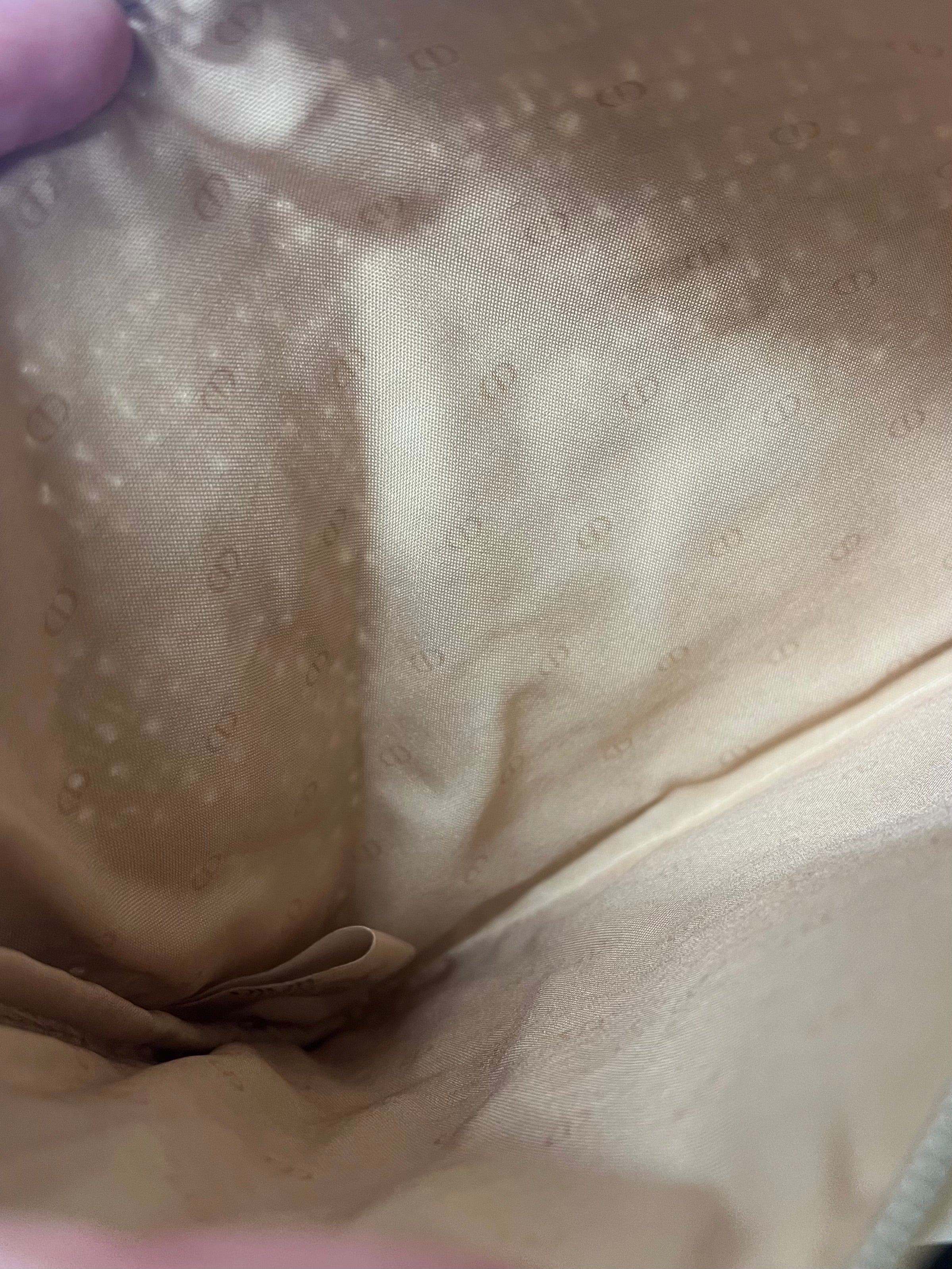 Christian Dior Beauty Raffia Woven Pouch