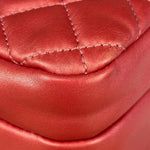 Chanel Pink Satin/Leather Trim Camera Bag 2019