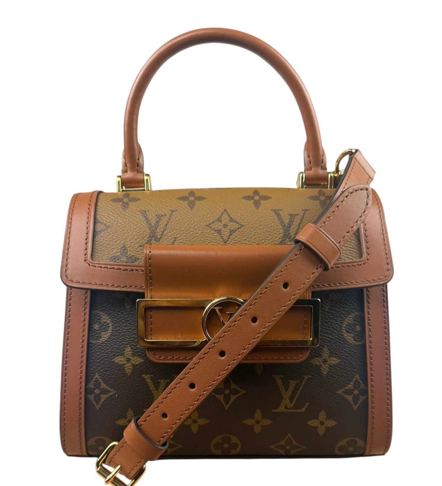 Louis Vuitton Monogram Dauphine Capitale Two-Way Bag