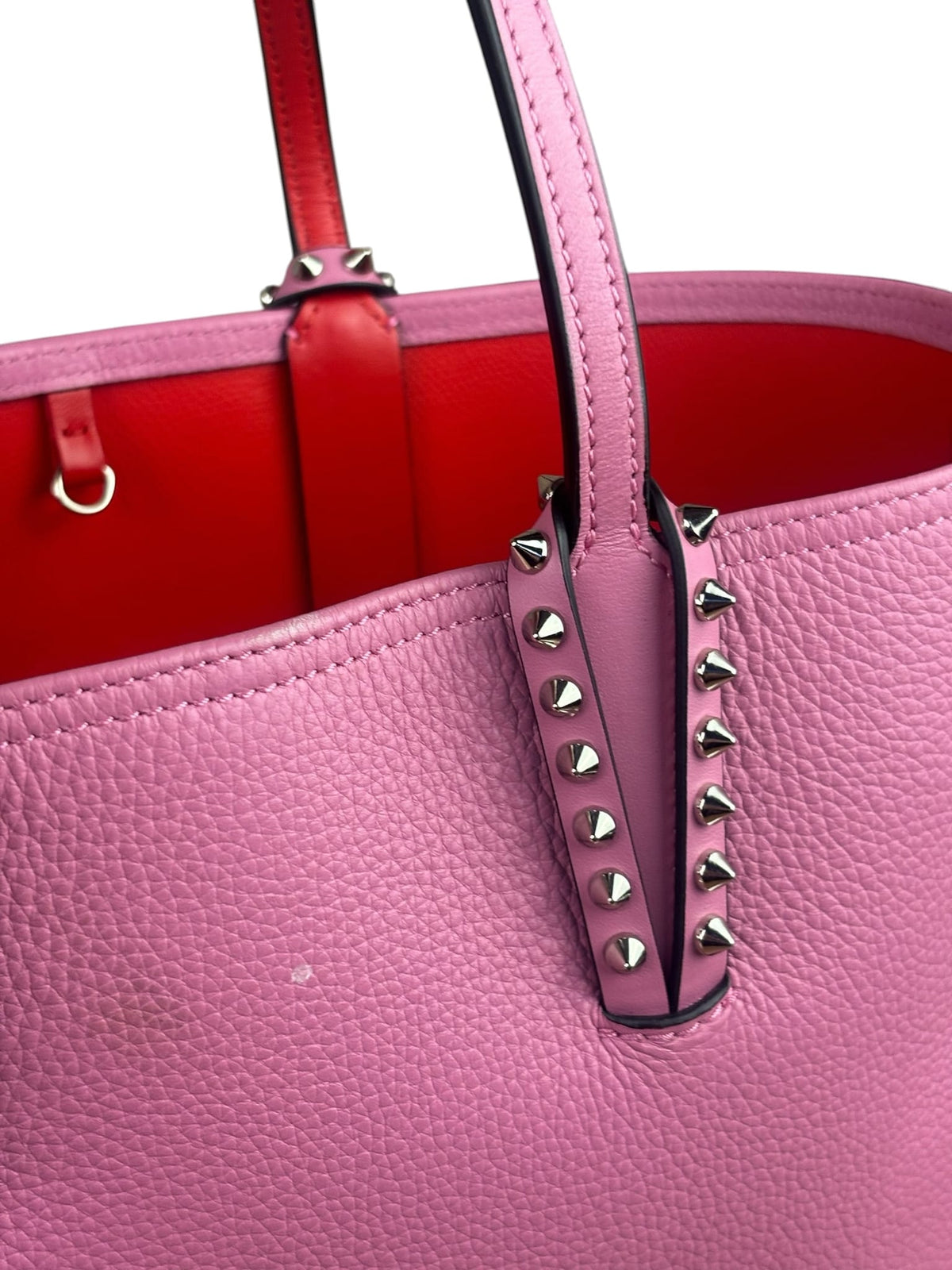 Christian Louboutin Pink Cabata Tote