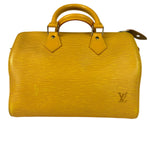Louis Vuitton Yellow Epi Leather Speedy 25
