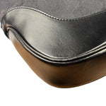 Gucci Black/Grey Leather Trim Jackie Hobo Bag
