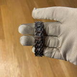 Fendi Black Circle Dial Stainless Band