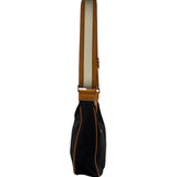Gucci Vintage Brown Leather Lined Hobo Shoulder Bag
