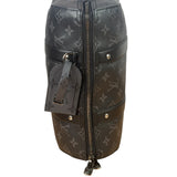 Louis Vuitton Black/Grey Monogram Eclipse City Keepall
