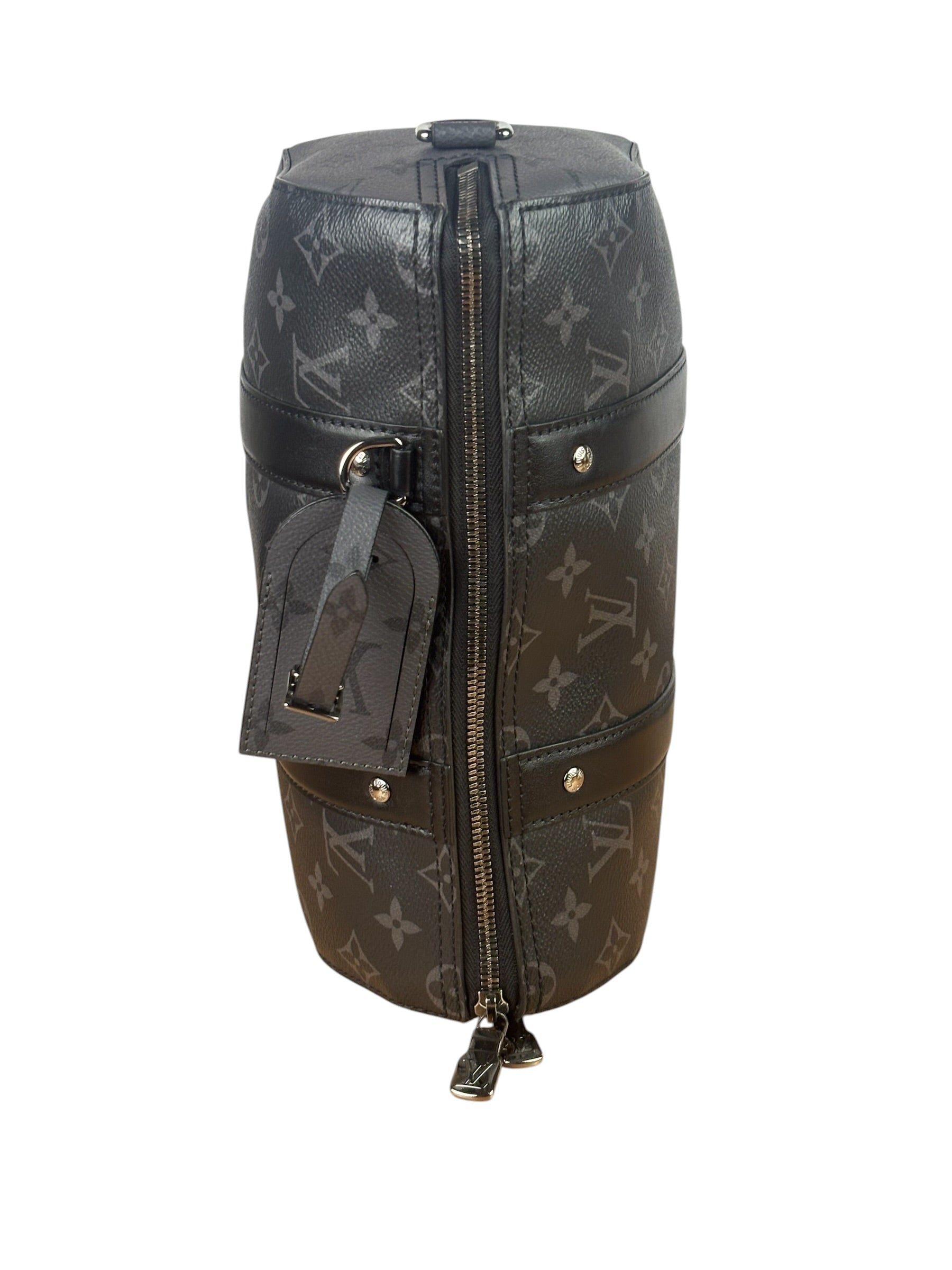 Louis Vuitton Black/Grey Monogram Eclipse City Keepall