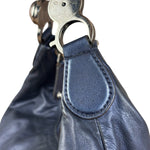 Gucci Navy Blue Galaxy Chain Hobo Bag