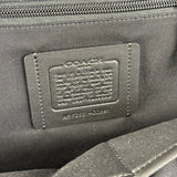 Coach Black Crossgrain Leather Wade Backpack
