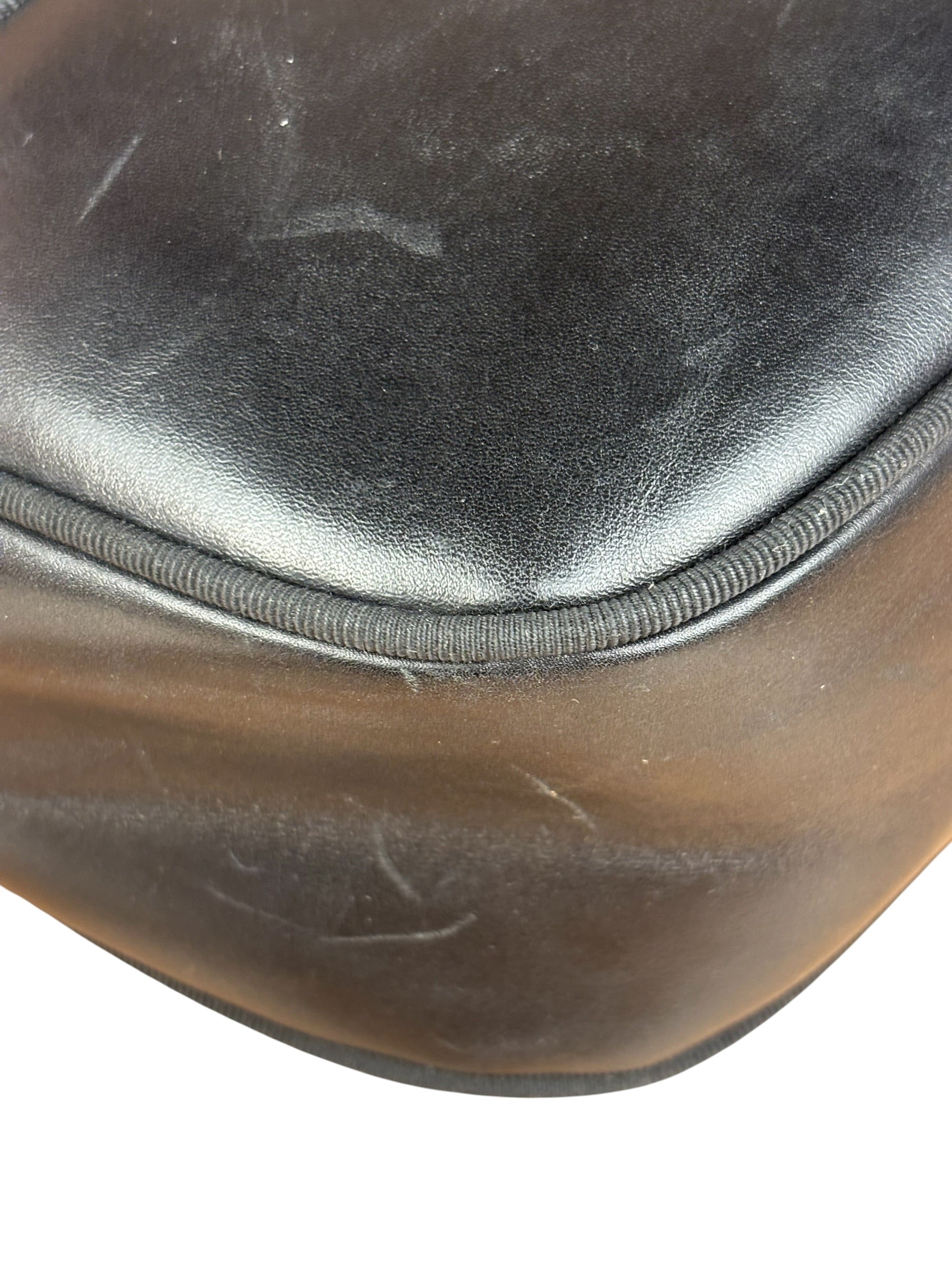 Salvatore Ferragamo Black Leather Vara Bow Crossbody Bag