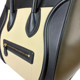 Celine Tri-Color Luggage Tote Bag