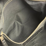 Balenciaga Vintage Black Leather Classic Square Zip Shoulder Tote Bag