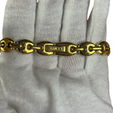 Gucci Vintage Gold Plated Interchangeable Bezel Watch