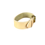 Louis Vuitton Monogram Vernis Logo Bracelet Yellow
