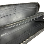 Louis Vuitton Vintage Suhali Silver Leather Zippy Wallet