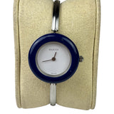 Gucci Interchangeable Stainless Steel Bezel Watch