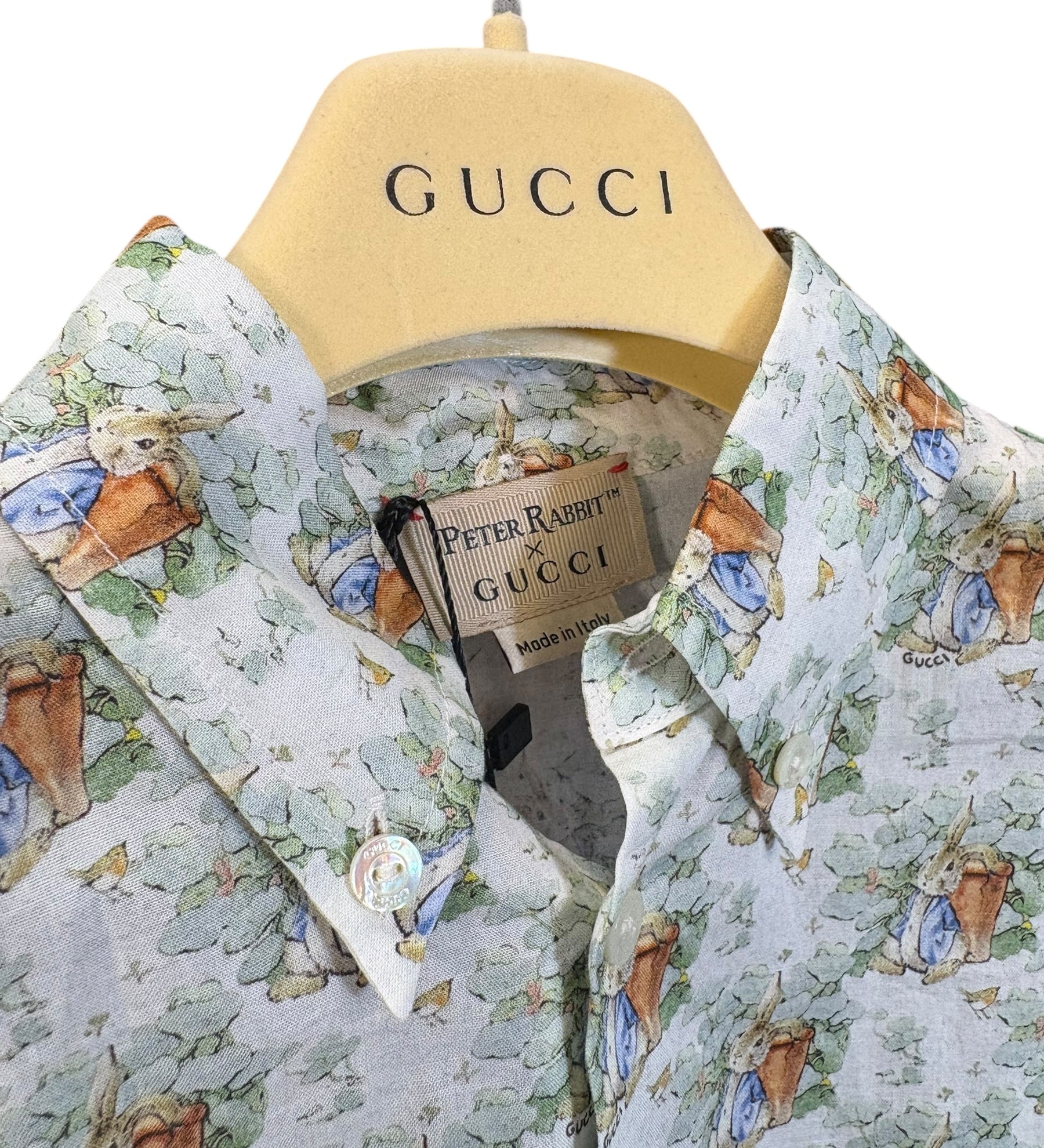 Gucci X Peter Rabbit Button Up Shirt