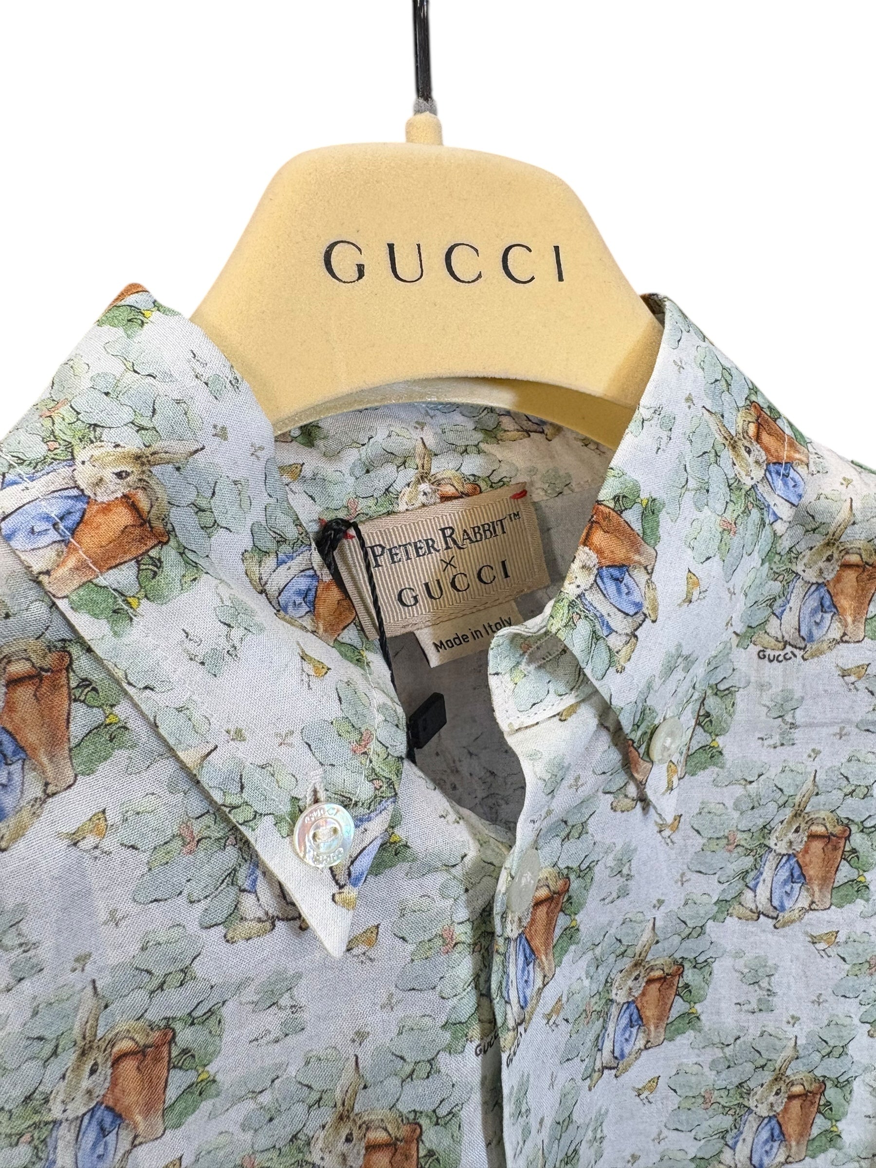 Gucci X Peter Rabbit Button Up Shirt