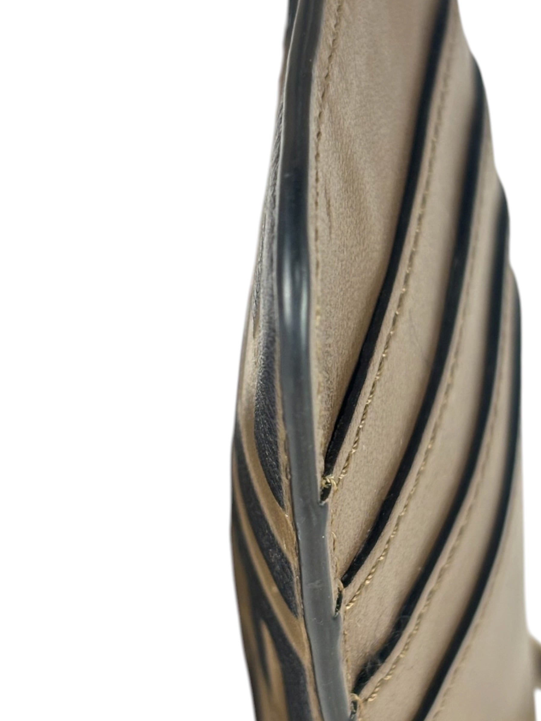 Fendi Brown Leather FF Zip Coin/Card Case