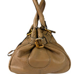 Chloe Brown Leather Paddington Shoulder Bag