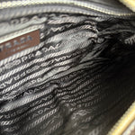 Prada Tessuto Buckle Shoulder Bag