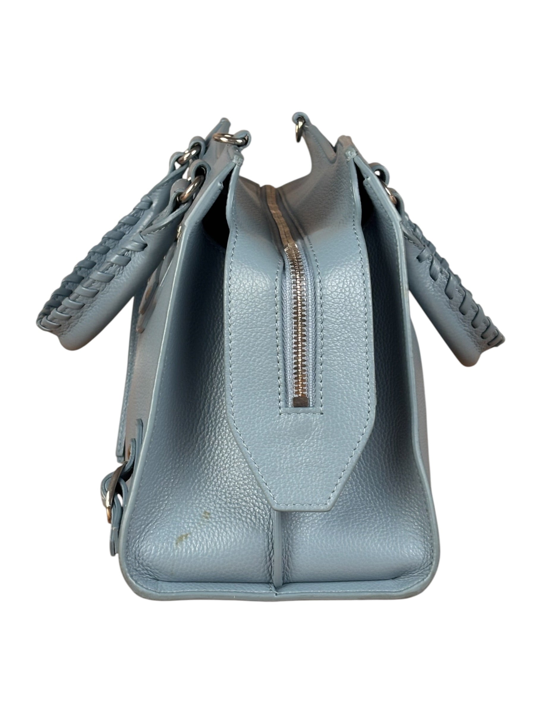 Balenciaga Light Blue Leather Neo Classic City Bag